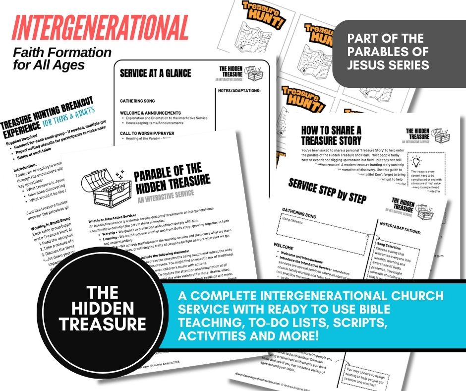 The Hidden Treasure - Intergenerational Church Service Plan