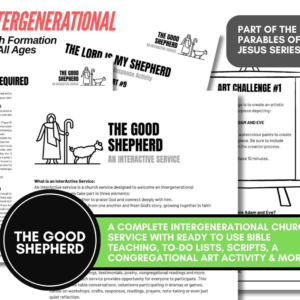 The Good Shepherd – Intergenerational Church Service Plan