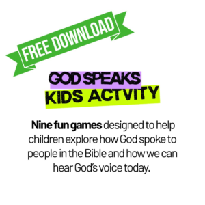 Free Resource - God Speaks Activity Guide