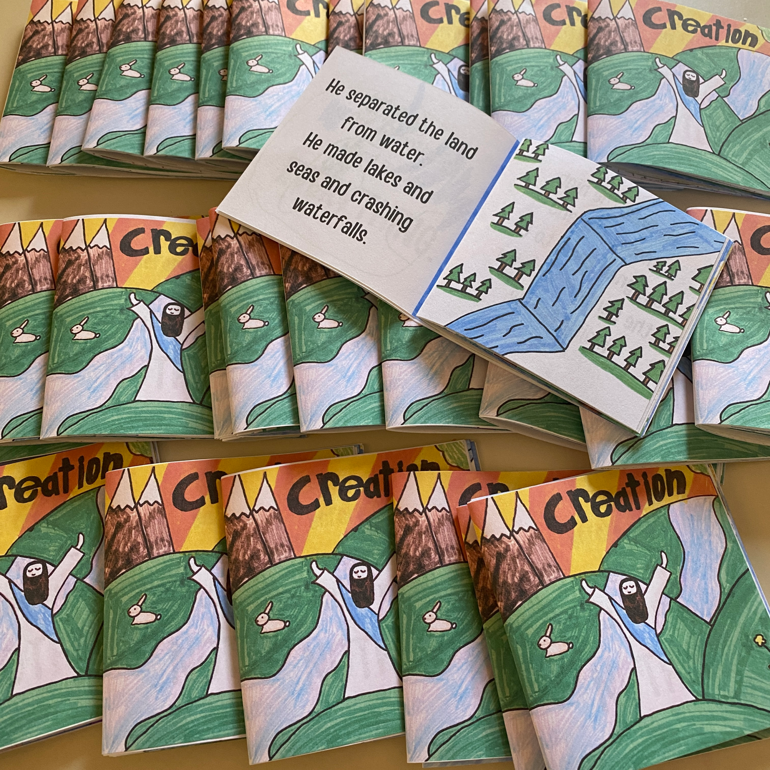 Sunday School Art Project: DIY Bible Storybooks Kids Love