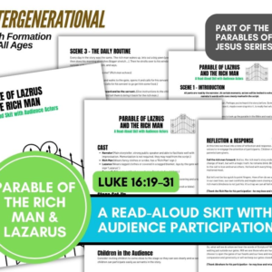 Parable of the Rich Man & Lazarus: Read-Aloud Skit for Intergenerational Worship